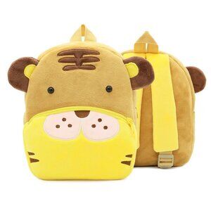 Cute Animal Plush Backpack for Toddlers Kids Gift Bag ( tiger )